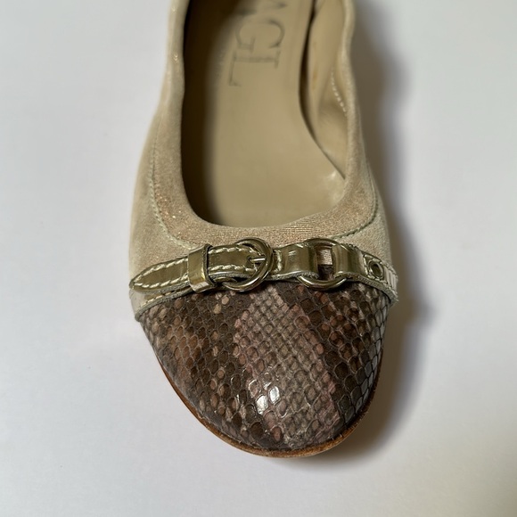 AGL Animal Print Ballet Flats - Picture 8 of 12